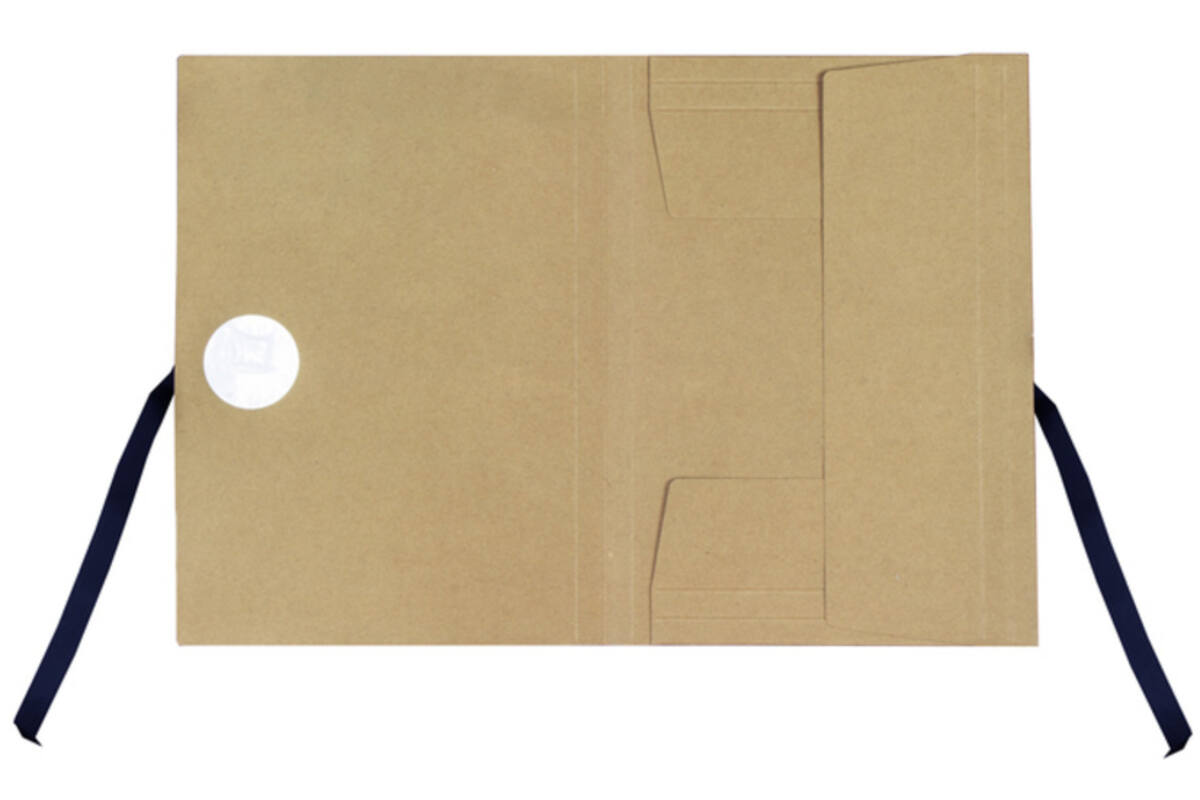 Tekeningmap A4 met lint