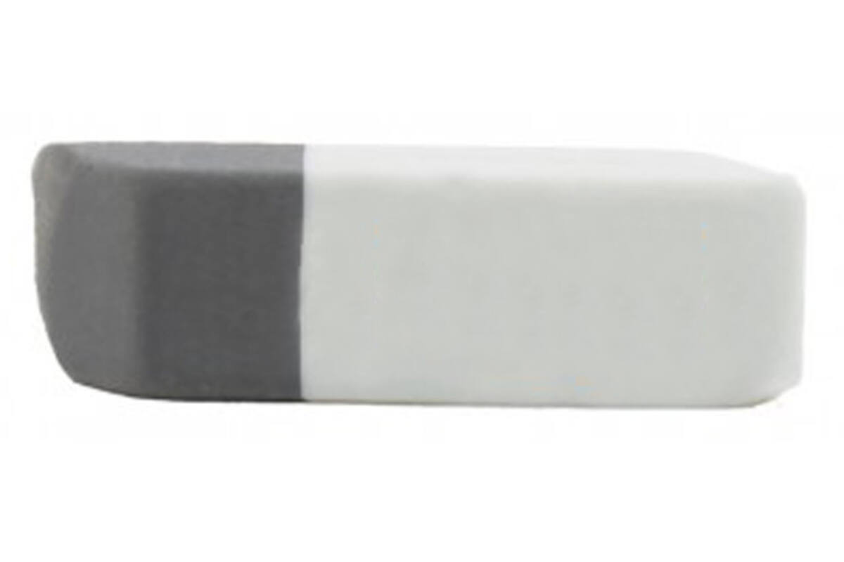 Gum Geo College wit/grijs, 36 stuks