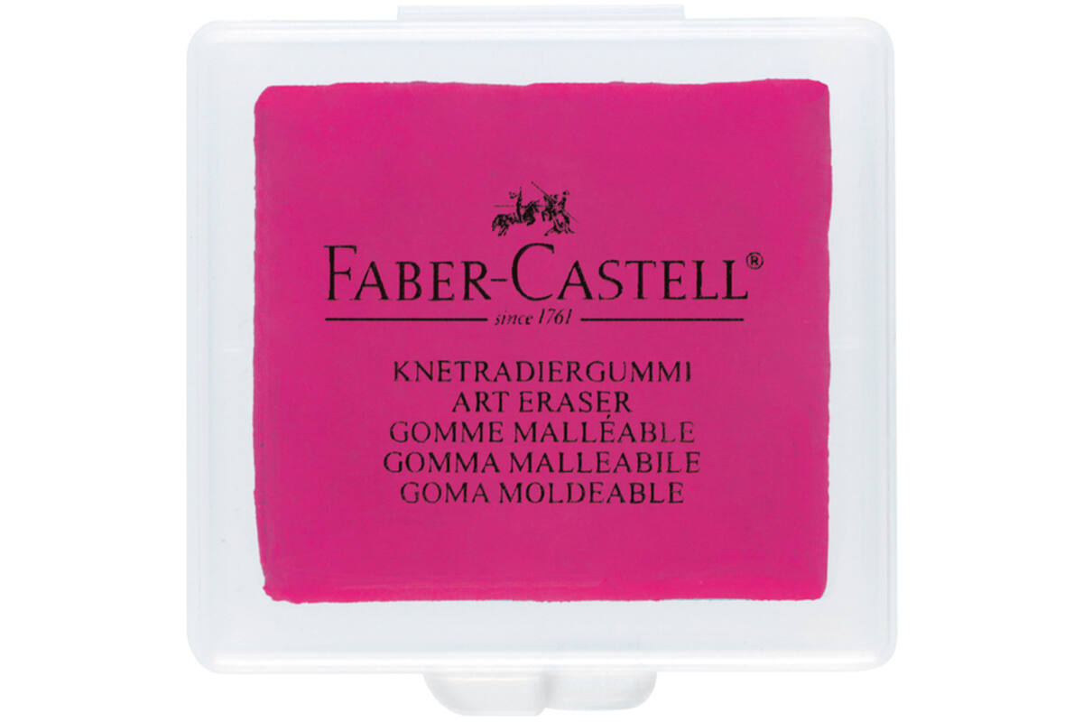 Kneedgum in bewaardoosje assorti, 18 stuks