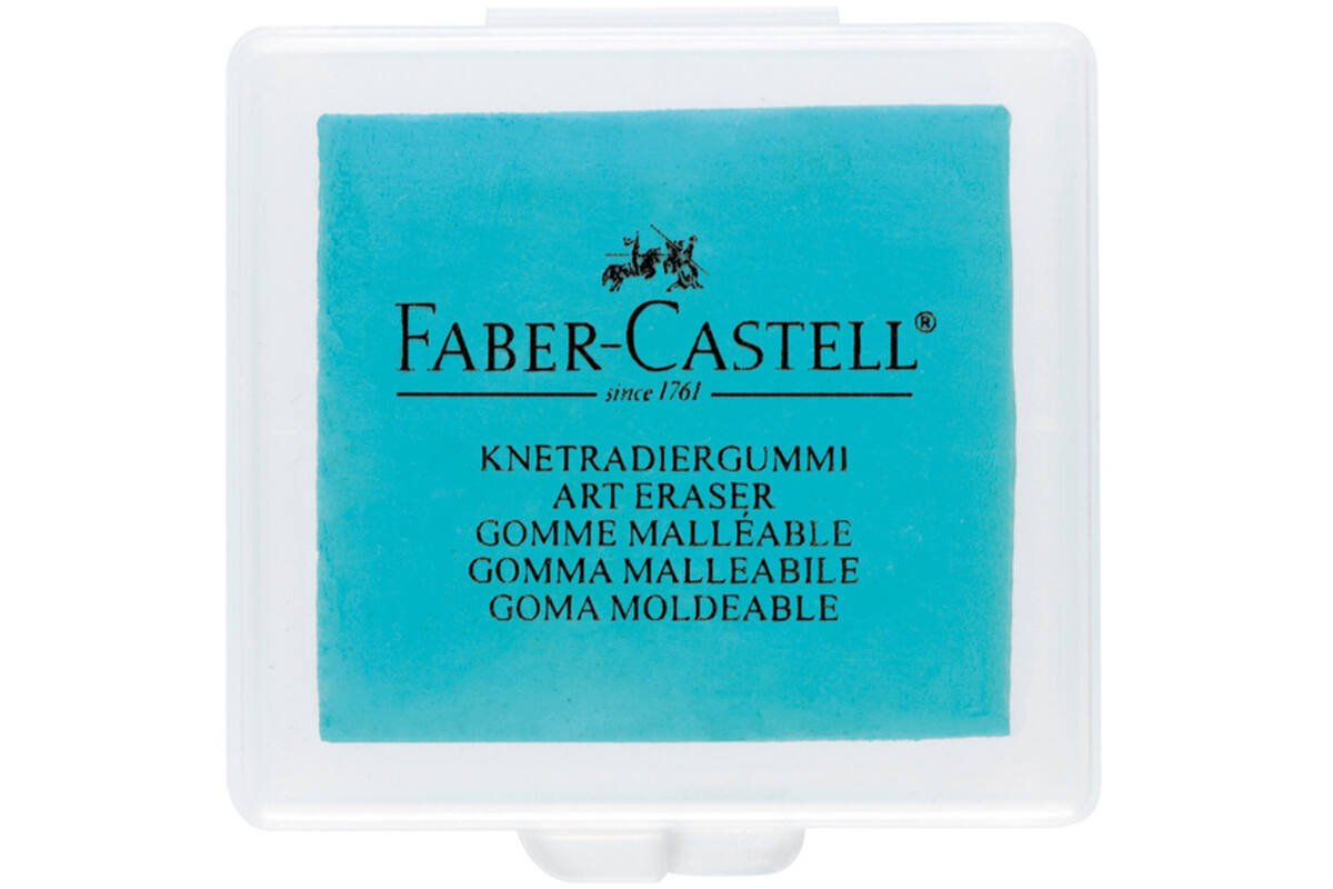 Kneedgum in bewaardoosje assorti, 18 stuks