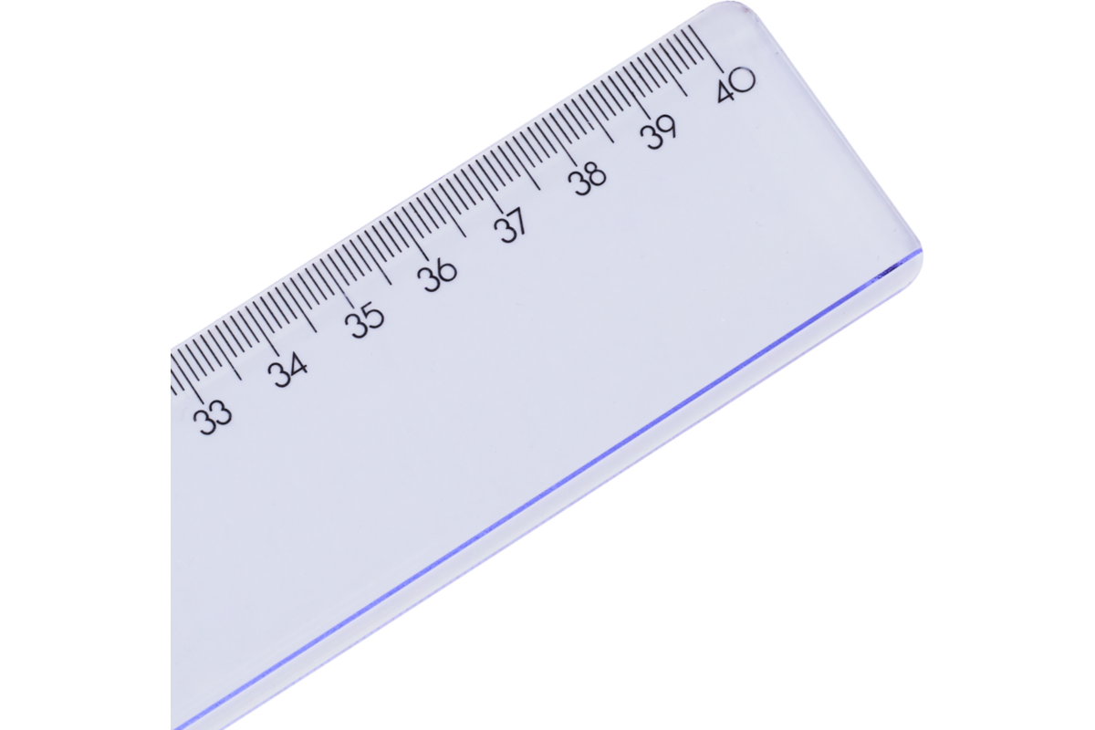 Liniaal plastic 40 cm