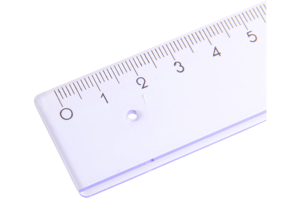 Liniaal plastic 20 cm, 20 stuks