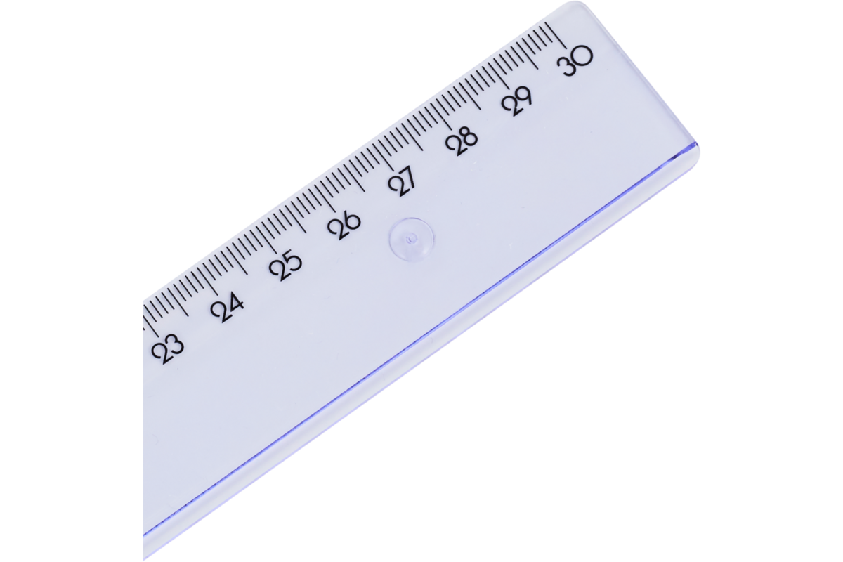 Liniaal plastic 30 cm, 20 stuks