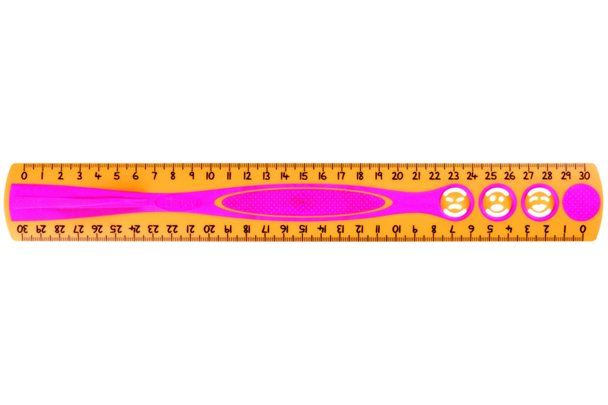 Liniaal Maped Kidy learn assorti, 30 cm