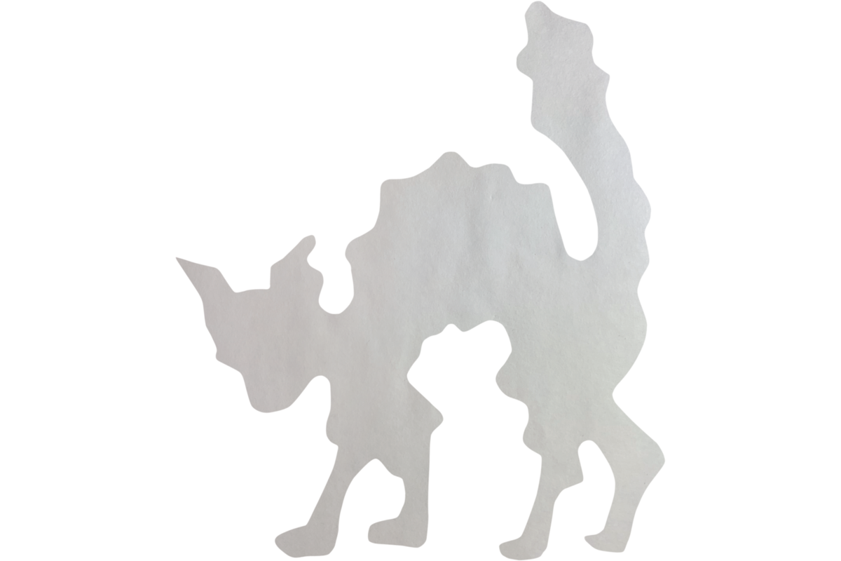 Filterpapier halloween 4 designs +/- 22 cm, 80 stuks
