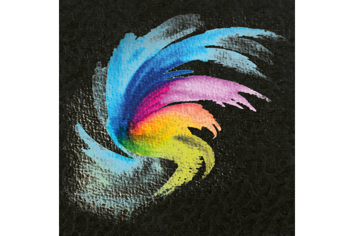 Aquarelpapier 17 x 24 cm zwart 300 gram, 16 vel
