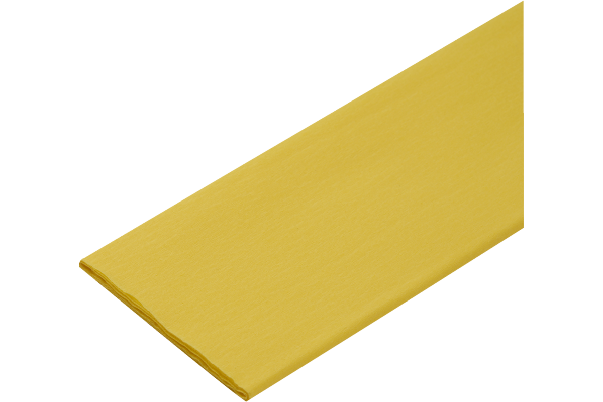 Crêpepapier geel 250 x 50 cm