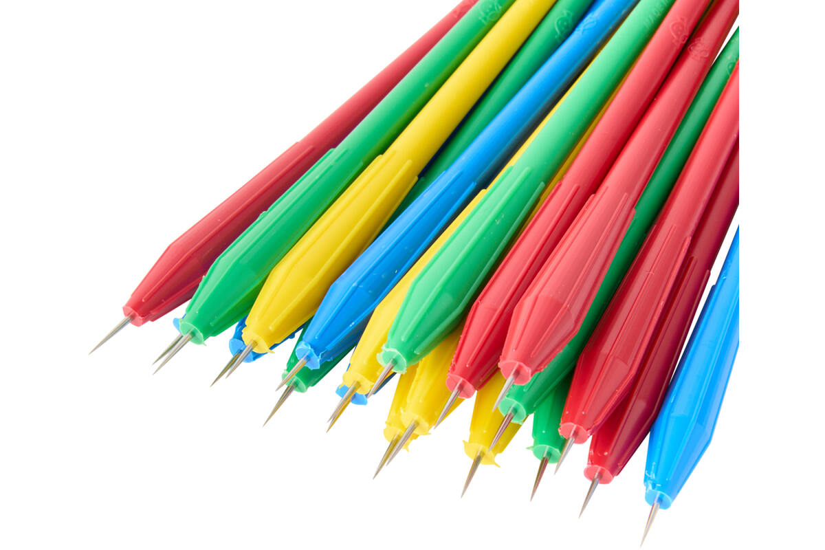 Prikpen lengte 14 cm, 4 kleuren, 20 stuks