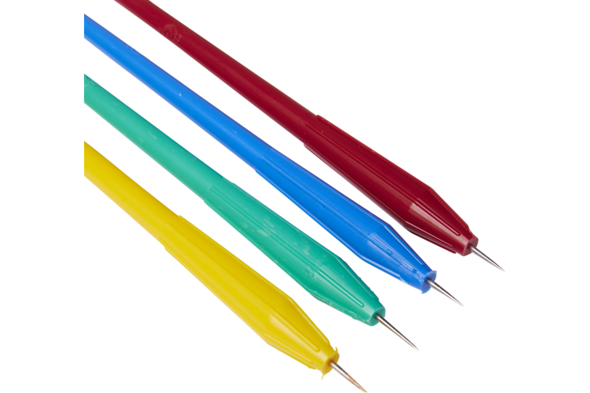 Prikpen lengte 14 cm, 4 kleuren, 20 stuks