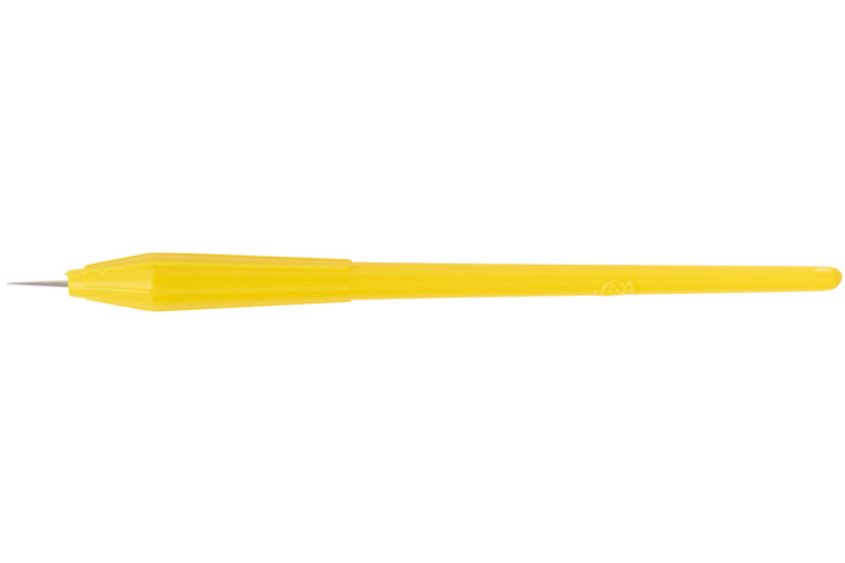 Prikpennen lengte 14 cm geel 10 stuks