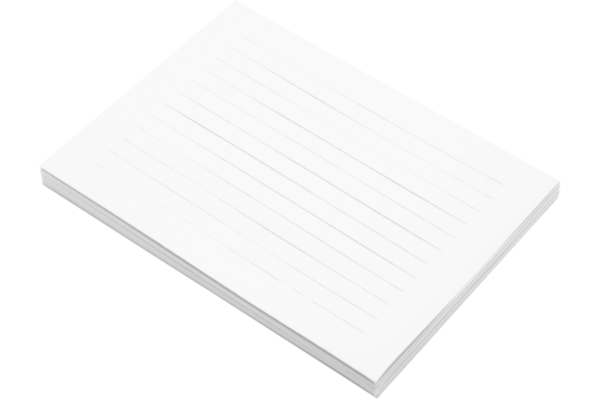 Vlechtmatjes wit 15 x 20 cm, 100 stuks