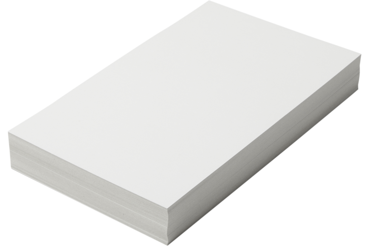 Prikkarton 16 x 25 cm 100 vel wit 250 grs.