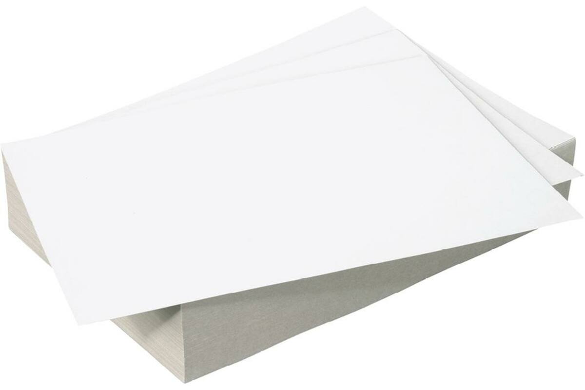 Prikkarton 50 x 70 cm wit 250 grs.