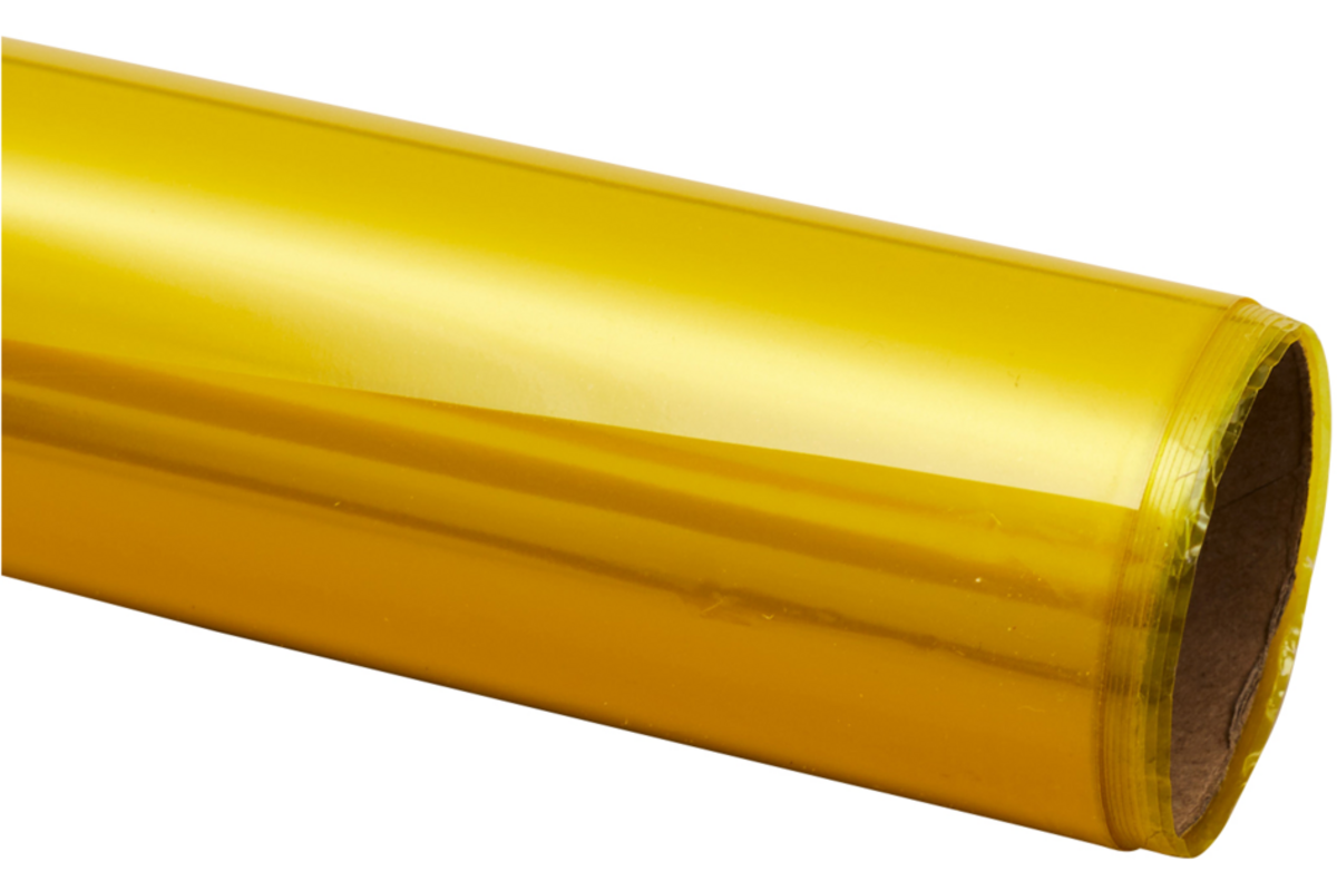Cellofaan 70 cm x 2 meter, geel