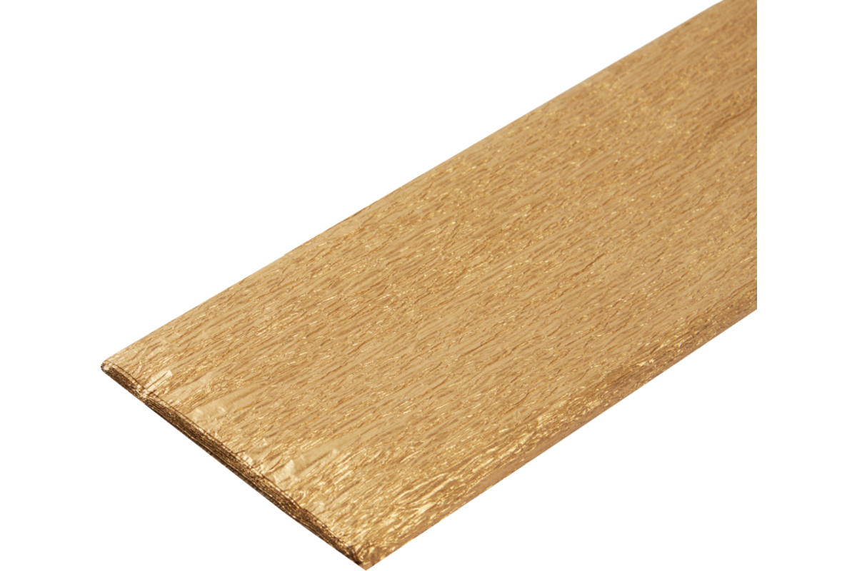 Crêpepapier goud 250 x 50 cm