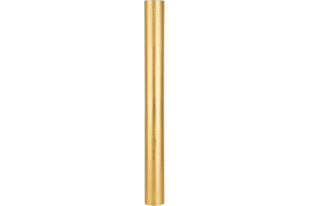 Alu folie sterretjes goud, 50 cm x 10 meter