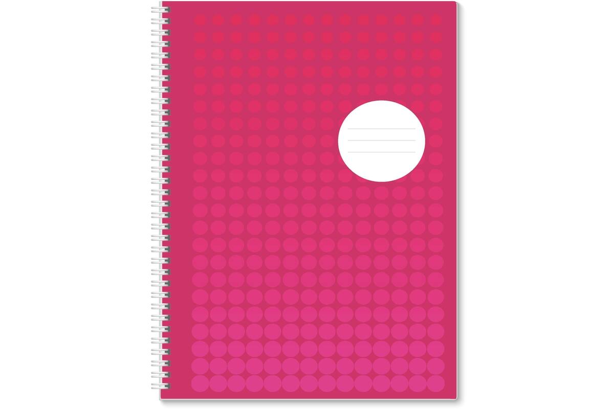 Plakboek blanco, dots, 22 x 32 cm