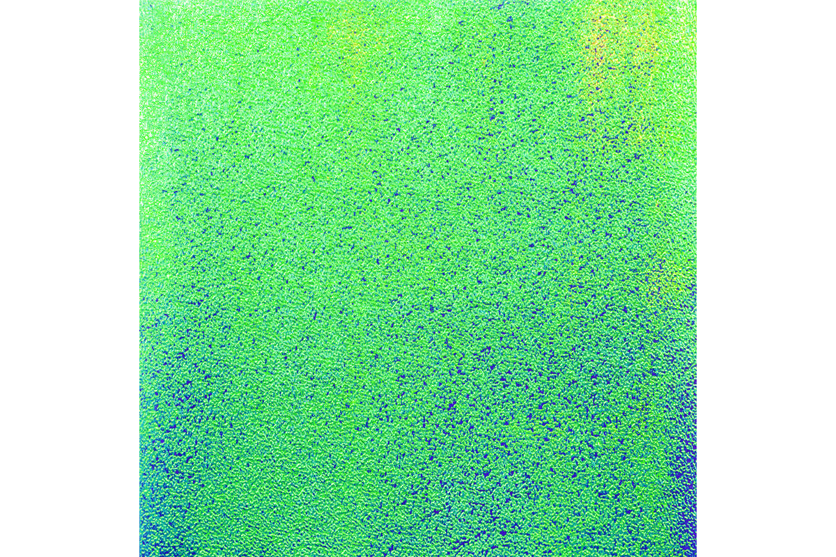 Knutselpapier iriscerend, 50 vel 14 x 14 cm in 10 kleuren, 75 grs.