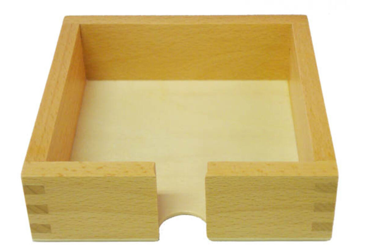 Vouwbladenbakje 16 x 16 cm