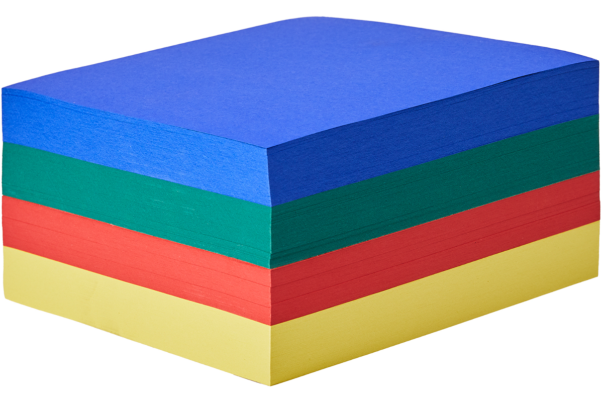 Vouwkartons 20 x 20 cm 120 grs 4-kleuren 480 vel