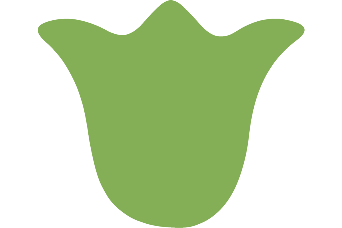 Plakfiguren tulp, 400 stuks