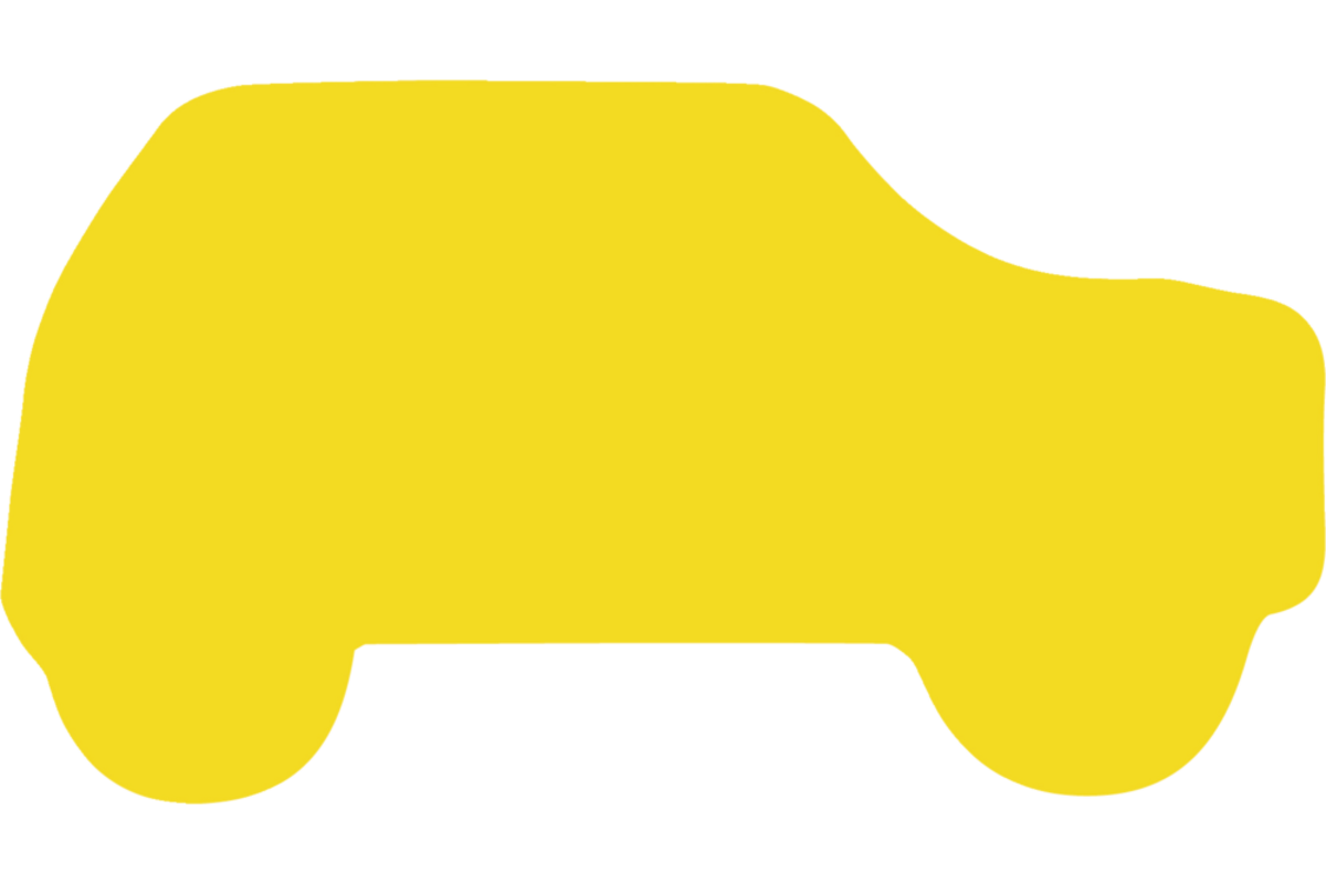 Plakfiguren Didak auto, 200 stuks