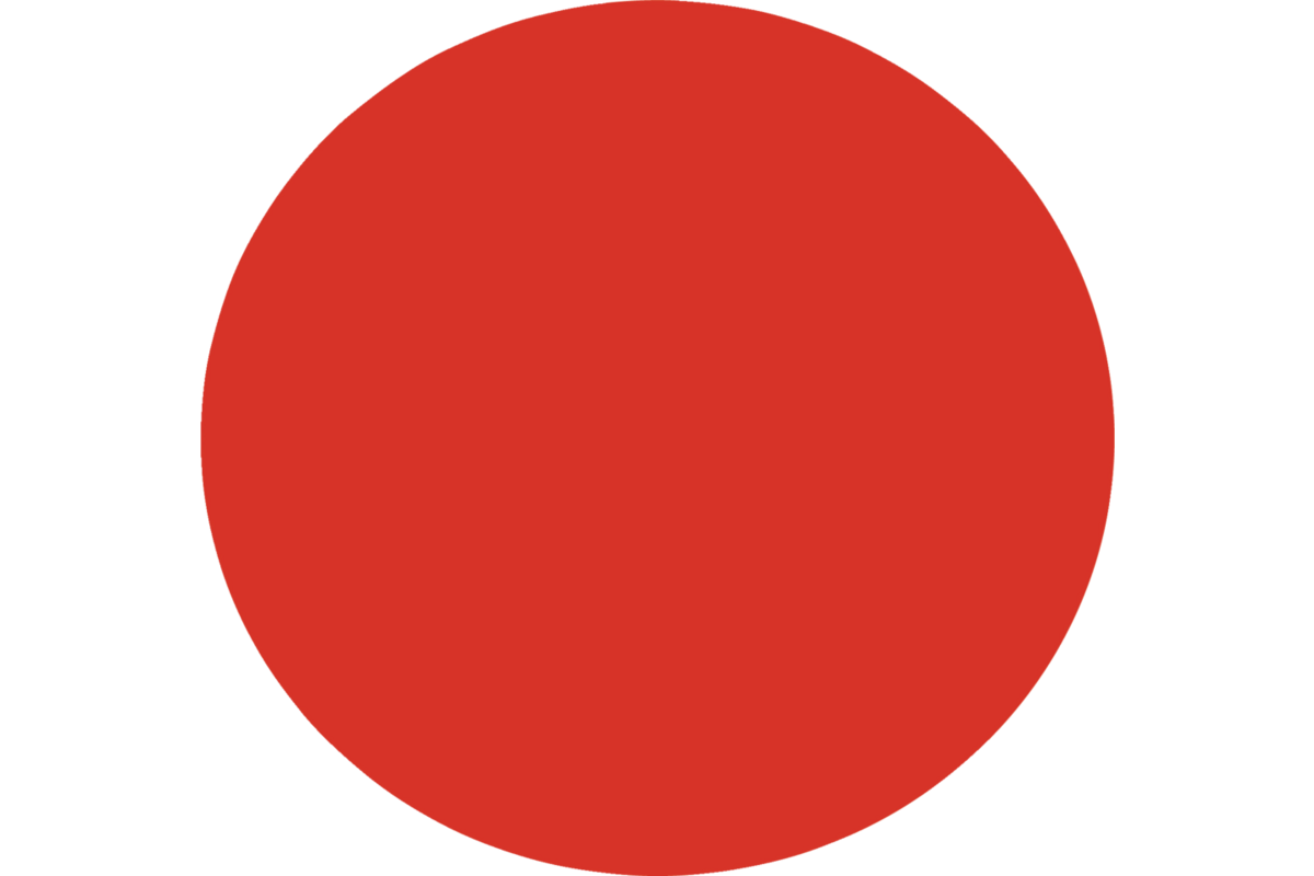 Plakfiguren rond 16 mm, rood 400 stuks