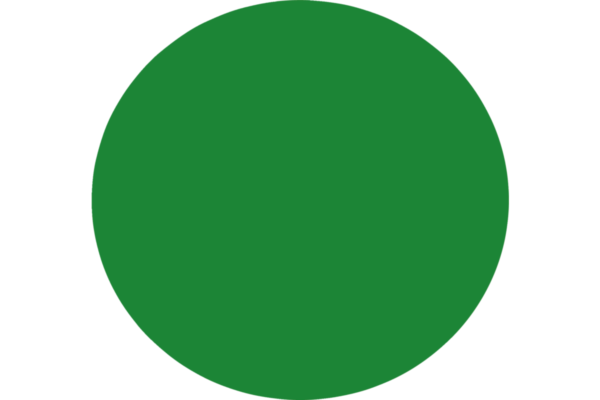Plakfiguren rond 14 mm, groen 400 stuks