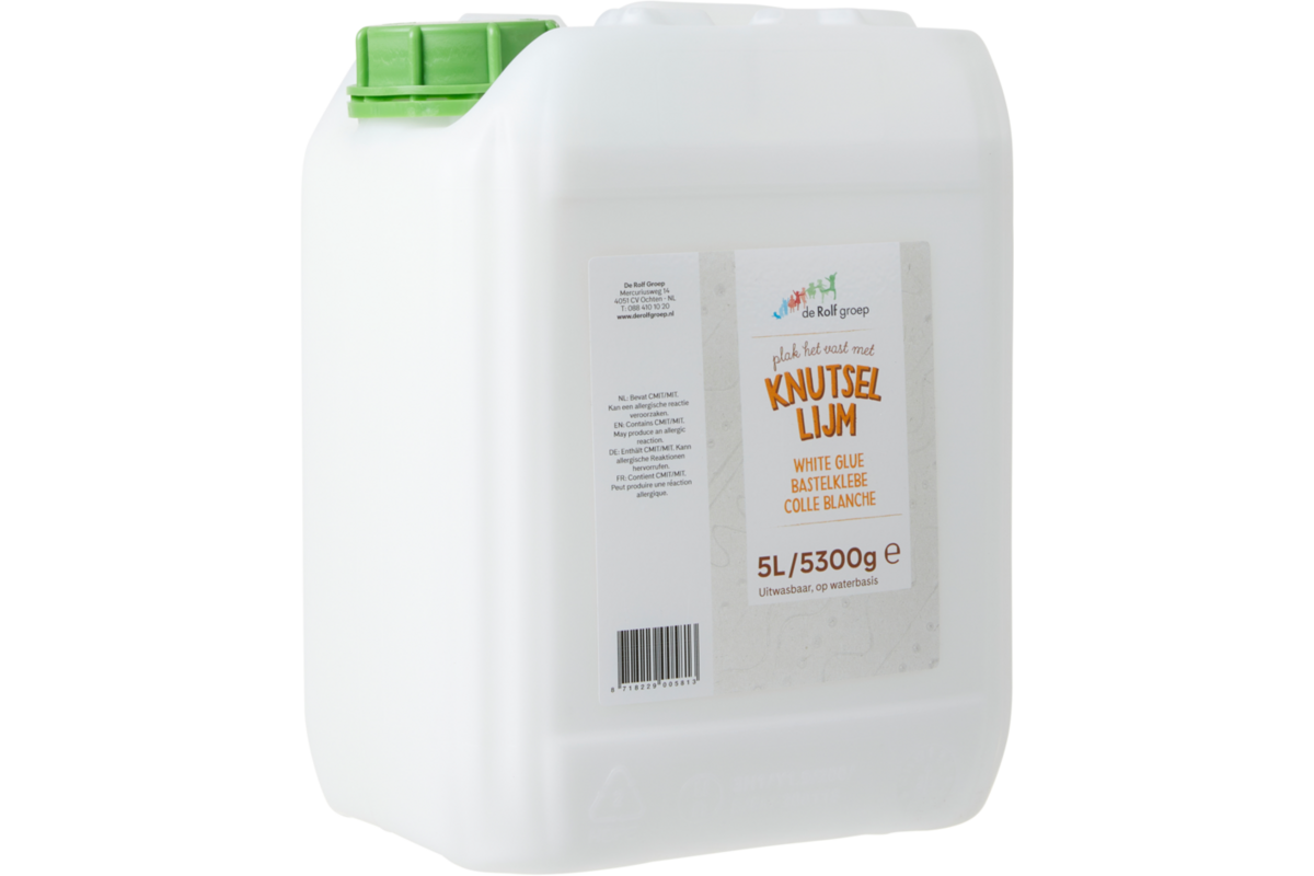 Knutsellijm | de Rolf groep | Top Koll 5 liter, uitwasbaar