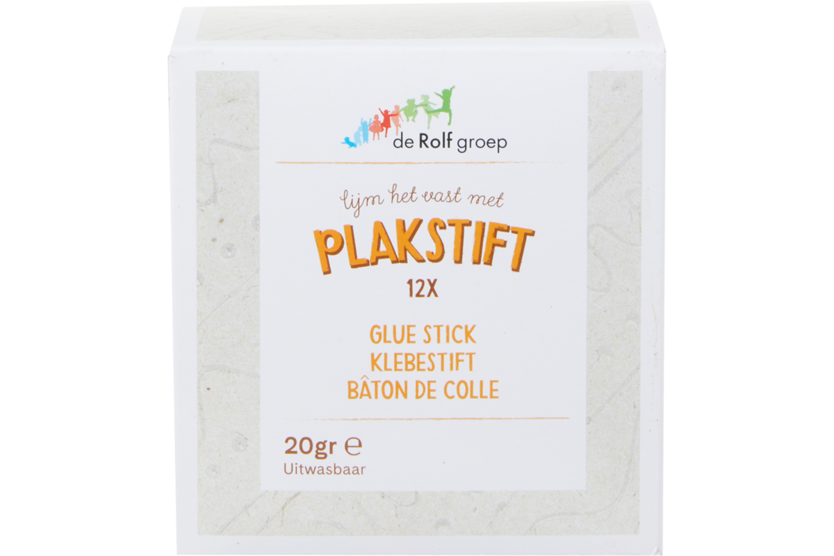 Plakstift | de Rolf groep | 20 gram, 24 stuks
