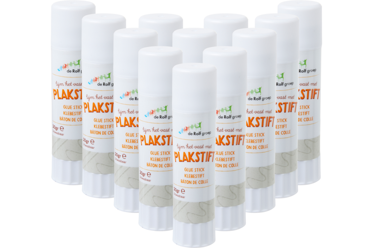 Plakstift | de Rolf groep | 20 gram, 24 stuks