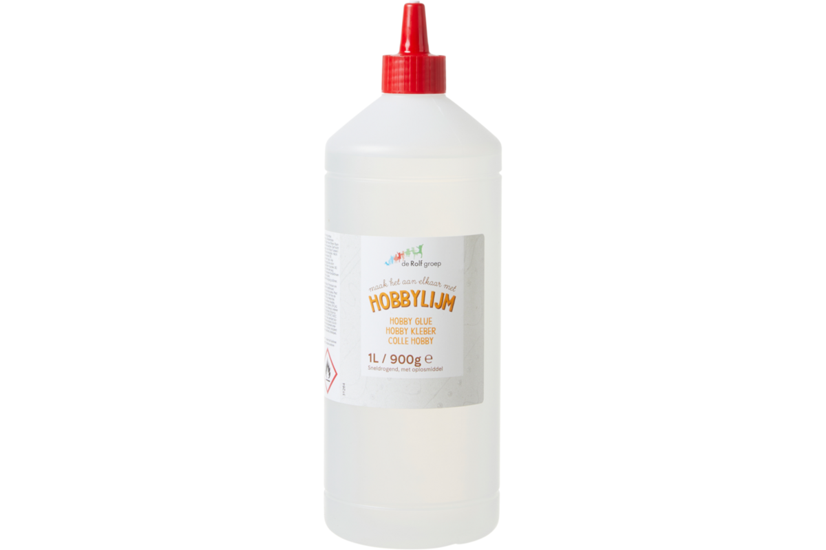 Hobbylijm | de Rolf groep | Top Koll met oplosmiddel, 1000 ml
