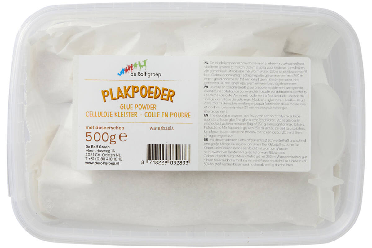 Plakpoeder | de Rolf groep |  500 gr.