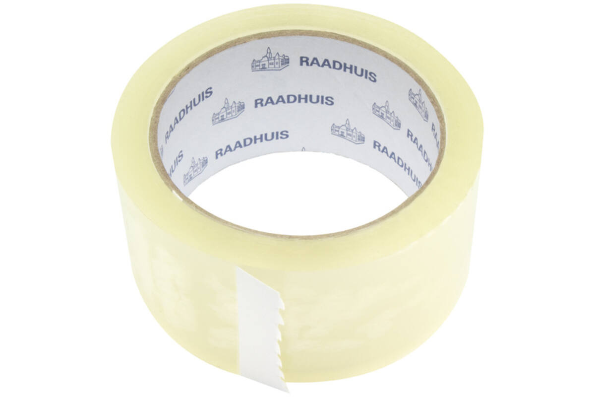 Plakband 48 mm x 66 meter transparant basic