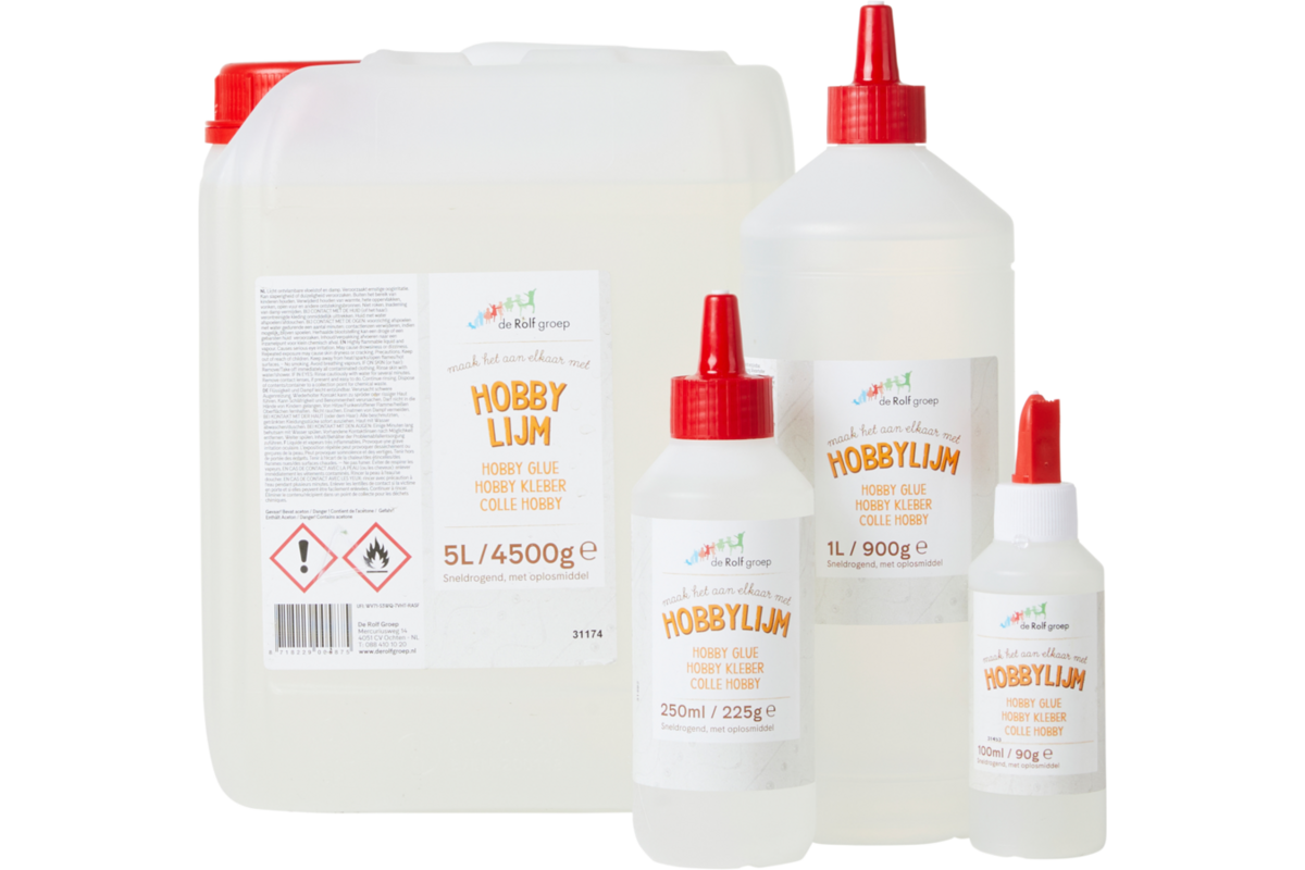 Hobbylijm | de Rolf groep | Top Koll met oplosmiddel, 5 liter