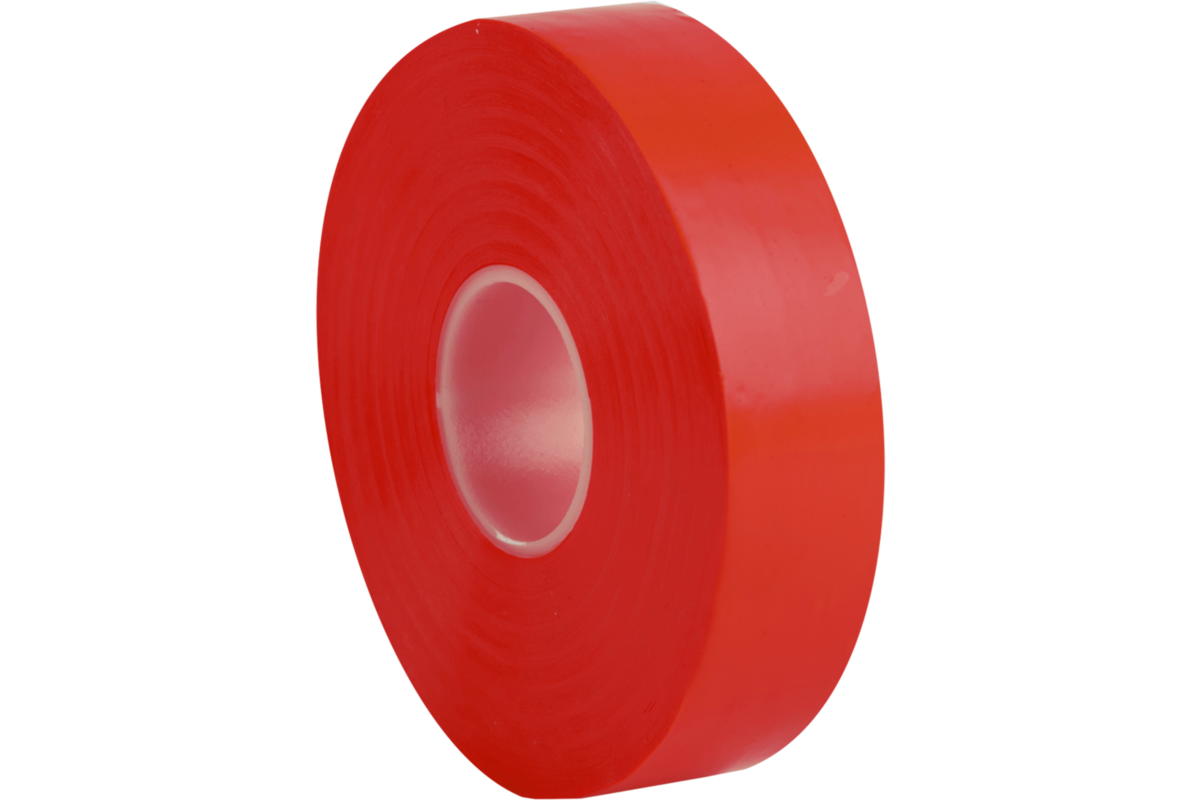 Plakband rood 19 mm x 20 meter plastic