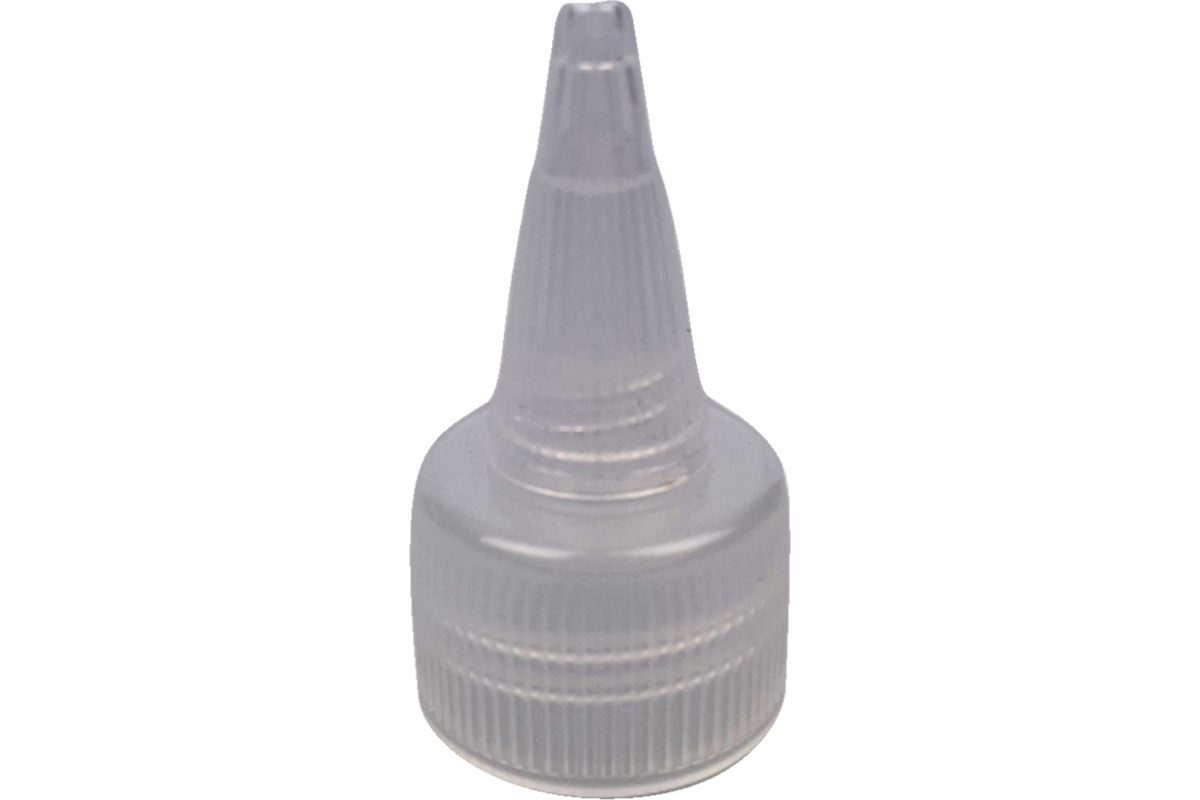 Dop lijmflacon transparant (tbv 150 ml nieuw en 250 ml nieuw)