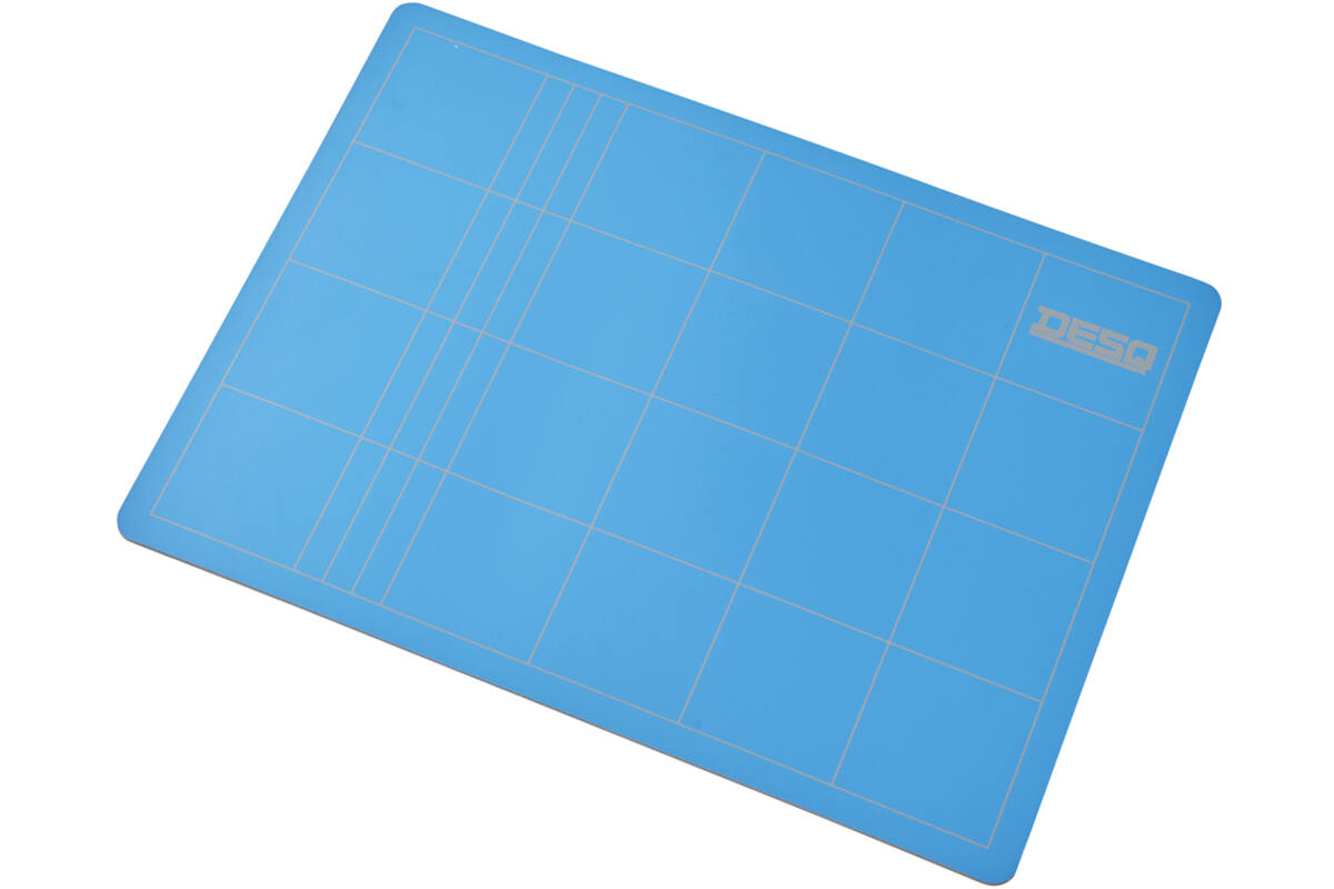 Snijmat 22x30cm 3-laags, blauw