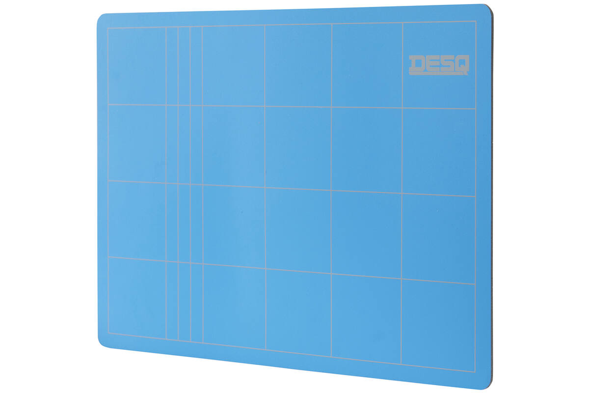 Snijmat 22x30cm 3-laags, blauw