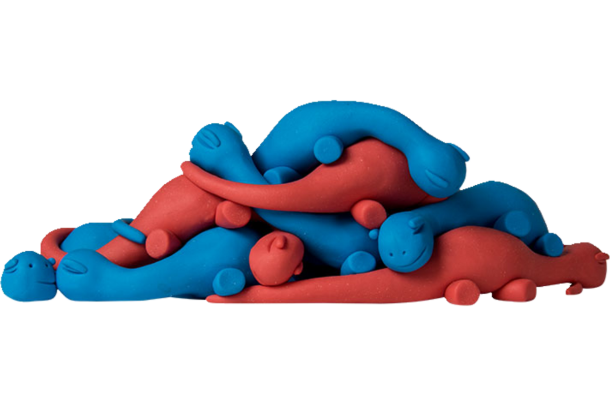 Klei Creall therm soft rood, 2 kg - vanaf 8 jaar