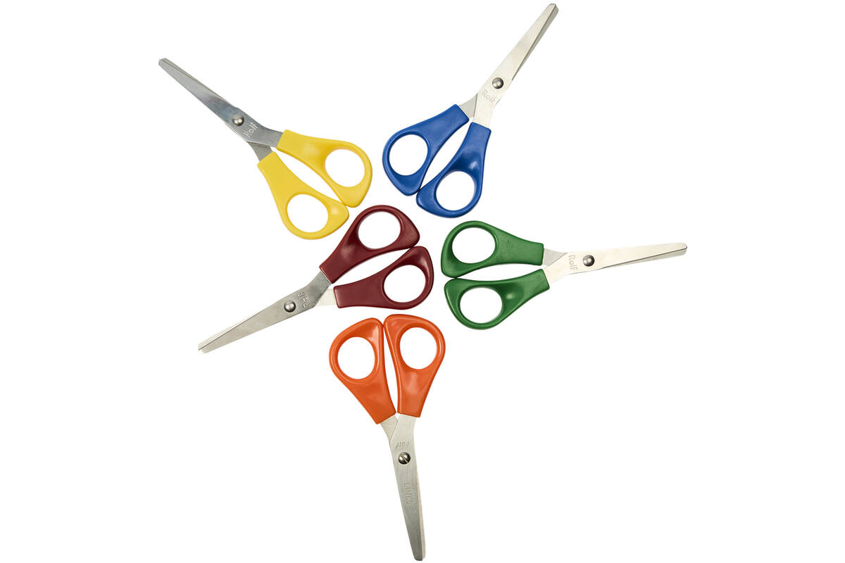Kleuterschaartje 14 cm rood
