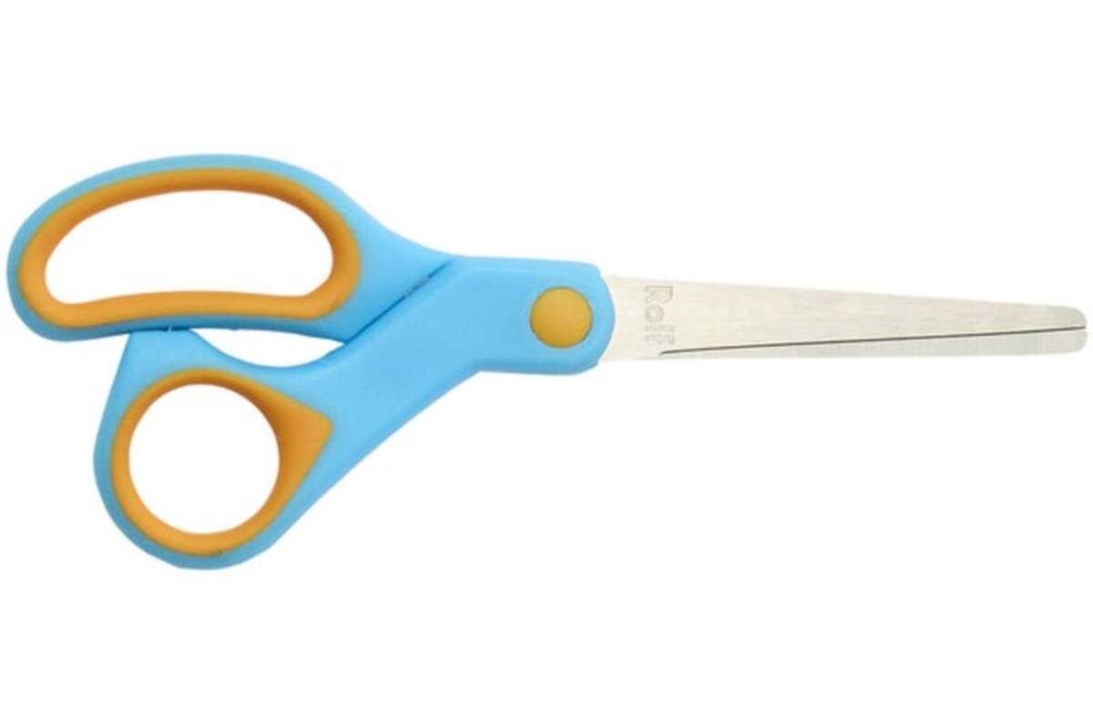 Schaar 16 cm soft-grip links- en rechtshandig