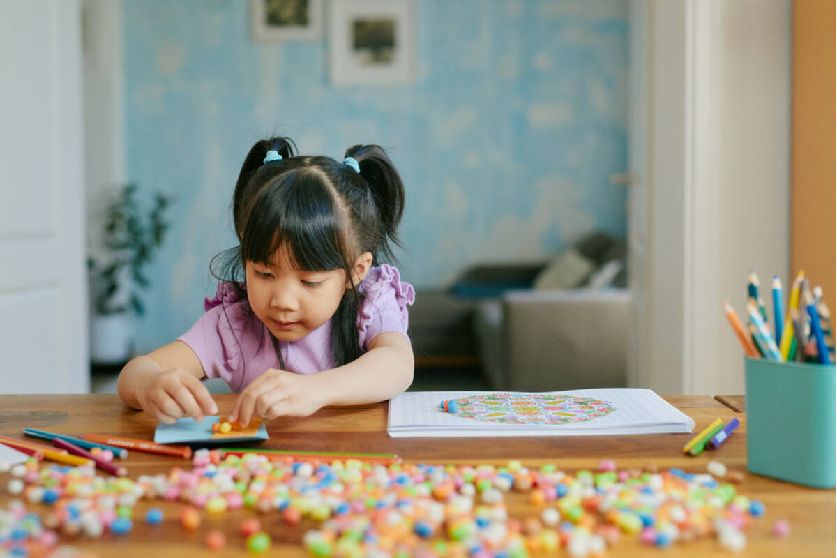 PlayMais® EDULINE MOSAIC 12.000 stuks, 6 doekjes en activiteitenboek