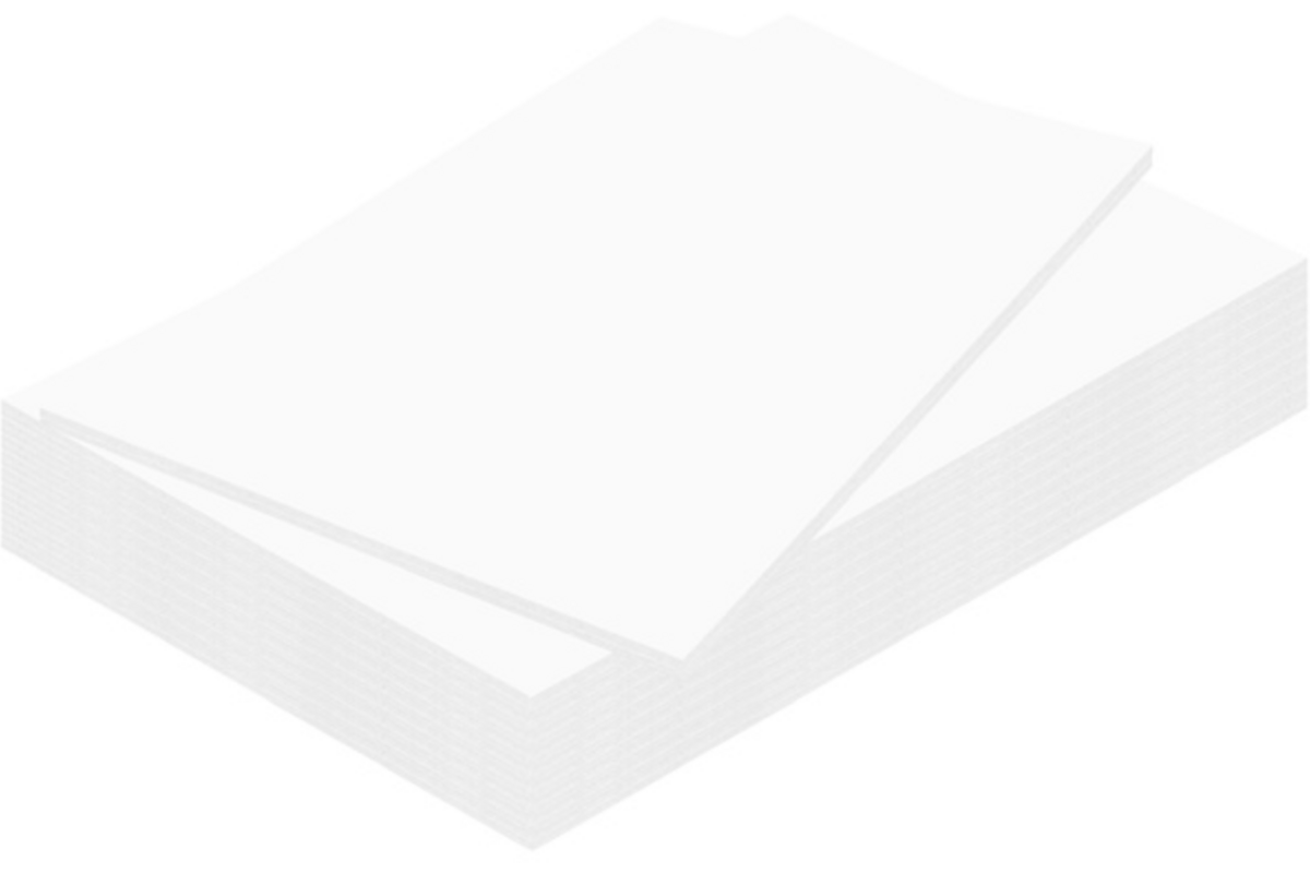 Foamboard A3 wit 5mm 2 zijdig mat papier, 10 stuks