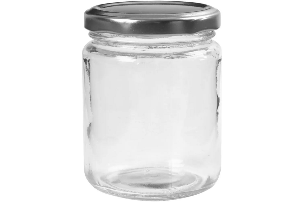 Glazen pot 9,1 x 6,8 cm, 12 stuks