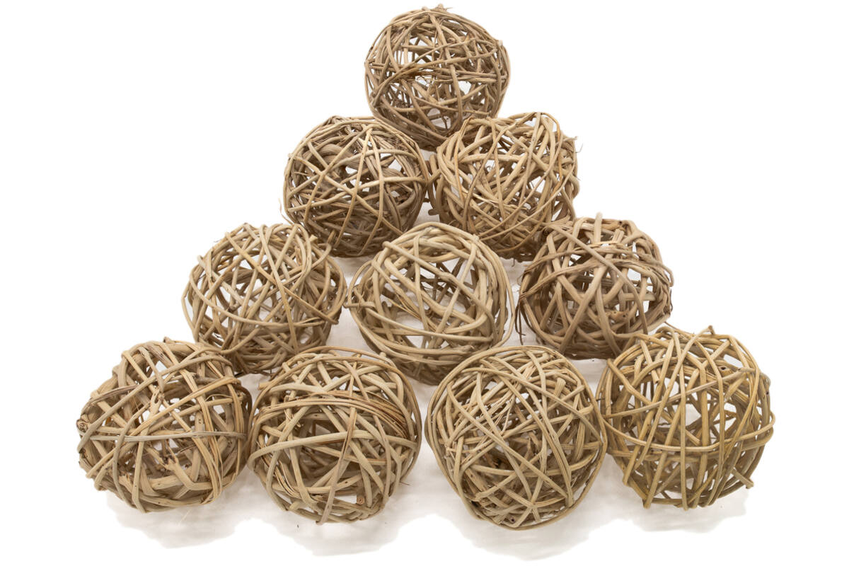 Lata-ballen 8 cm, 10 stuks