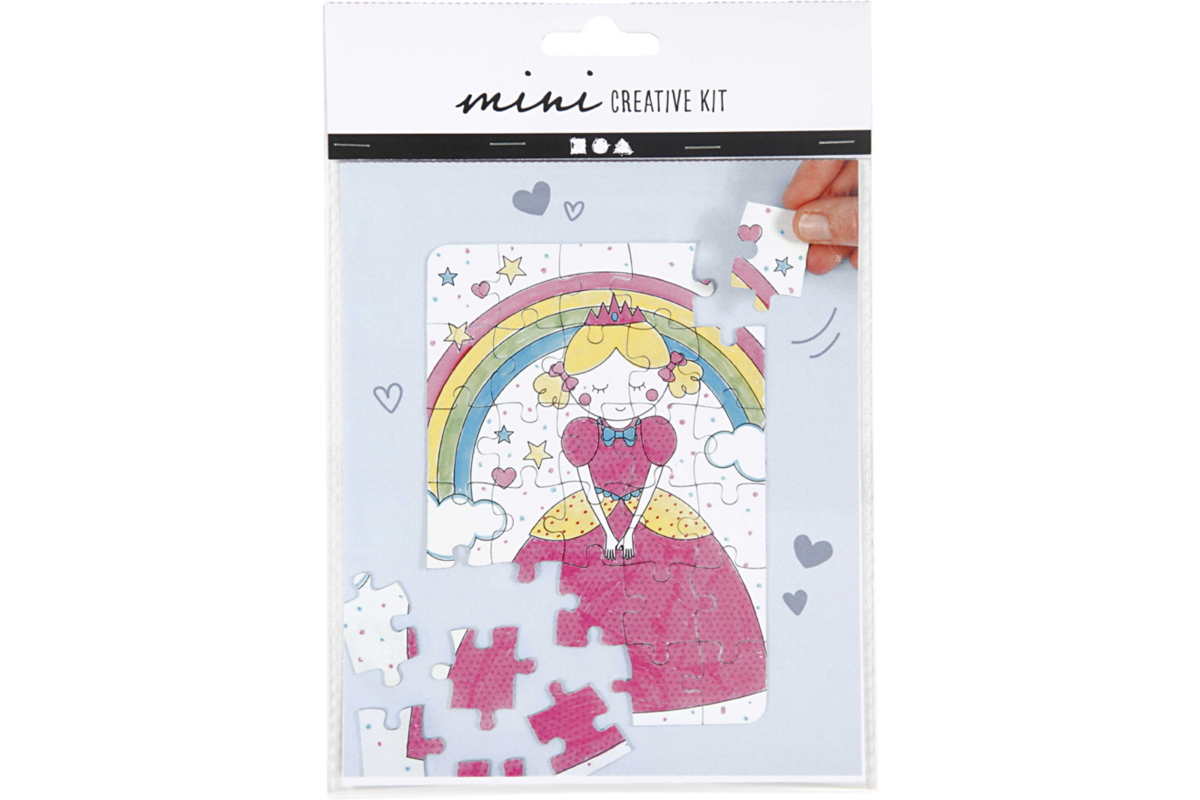 Mini activiteit , puzzel - prinses