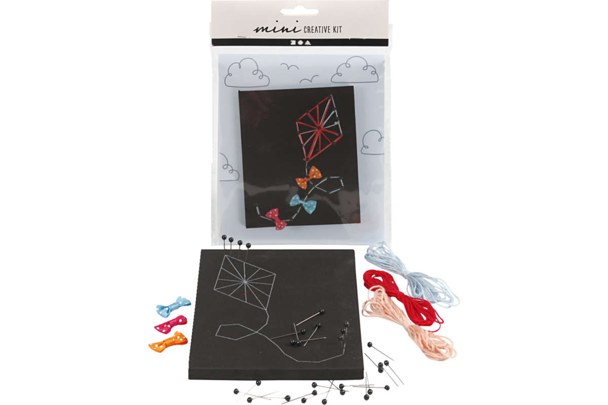 Mini activiteit, string art - vlieger