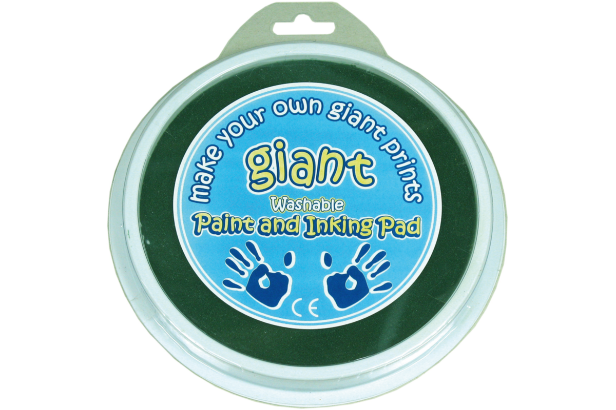 Stempelkussen groot groen