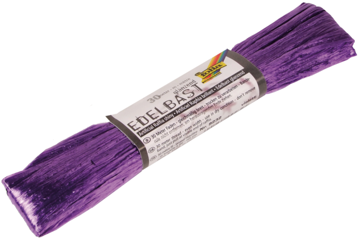 Kunstraffia 10 gr. lila circa 30 meter